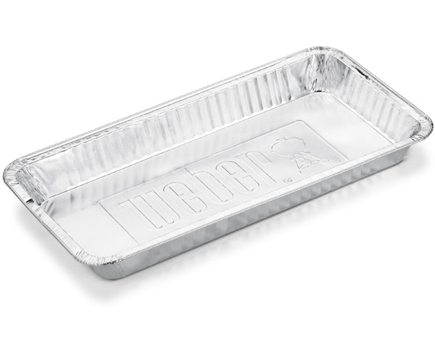 Weber Alu-Tropfschalen - XL, 5 Stück, universell einsetzbar