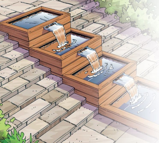 Ubbink Edelstahl Überlaufelement Brisbane 30