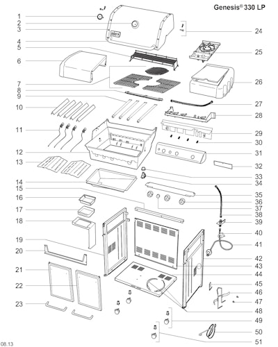 Weber Genesis S-330 LP SS w/GBS (2014) (DE/AT)