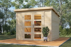 Wolff Finnhaus Gartenhaus Bengt 2525 - 28 mm