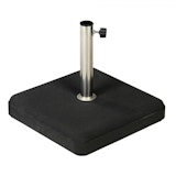 Delschen Schirmständer mit Edelstahl-Rohr Ø 25-44 mm, 35 kg, Naturbeton Anthrazit - AbverkaufZubehörbild