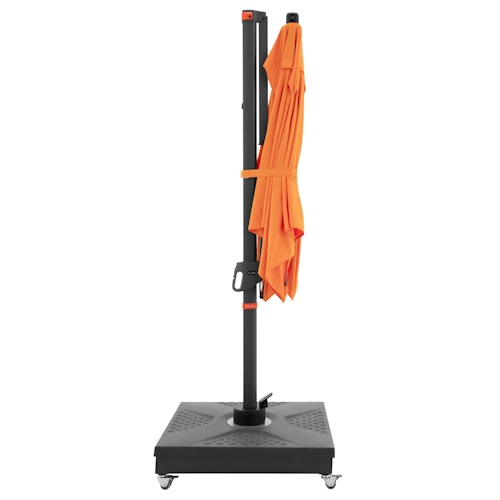 doppler Pendelschirm myZONE 210 x 210, Aluminium Anthrazit / 100 % Polyester 180 g/m²