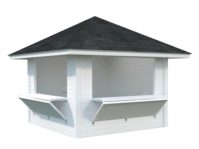 Palmako Marktstand Bianca 8,3 m² Set 105 - 28 mm