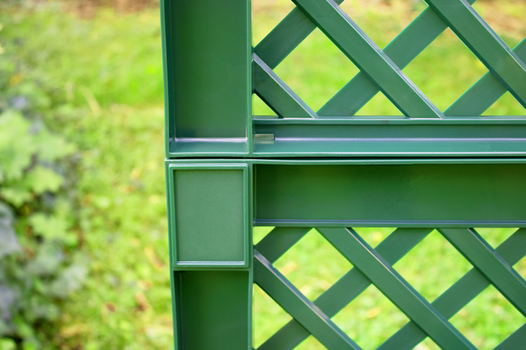 KHW Pflanzkasten groß mit Zentralspalier (2-tlg.) 100 cm