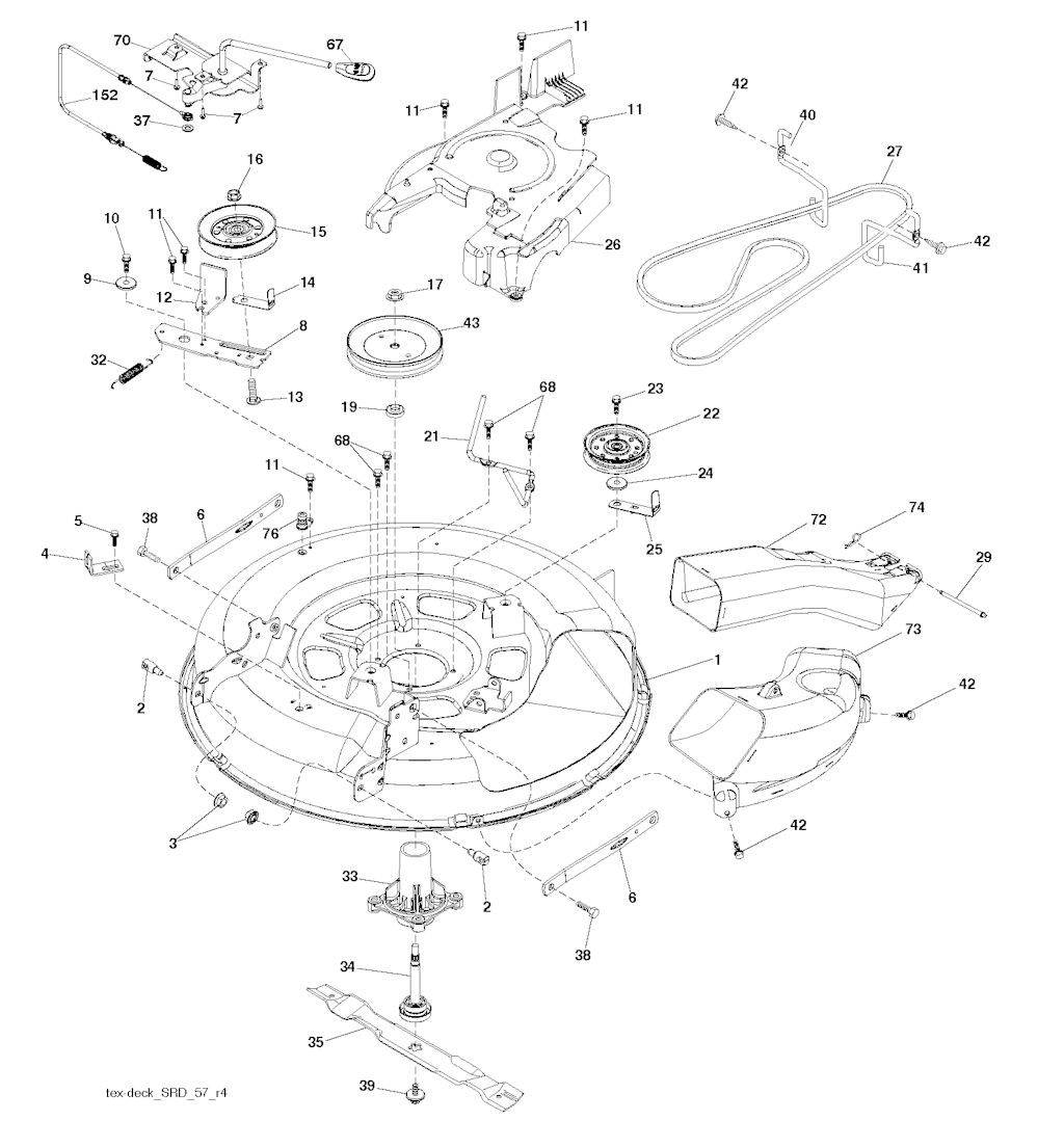 Explosionszeichnung Ersatzteile