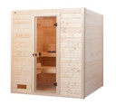 Vorschaubild Weka Sauna Valida 3 mit Glastür - Massivholzsauna 38 mm