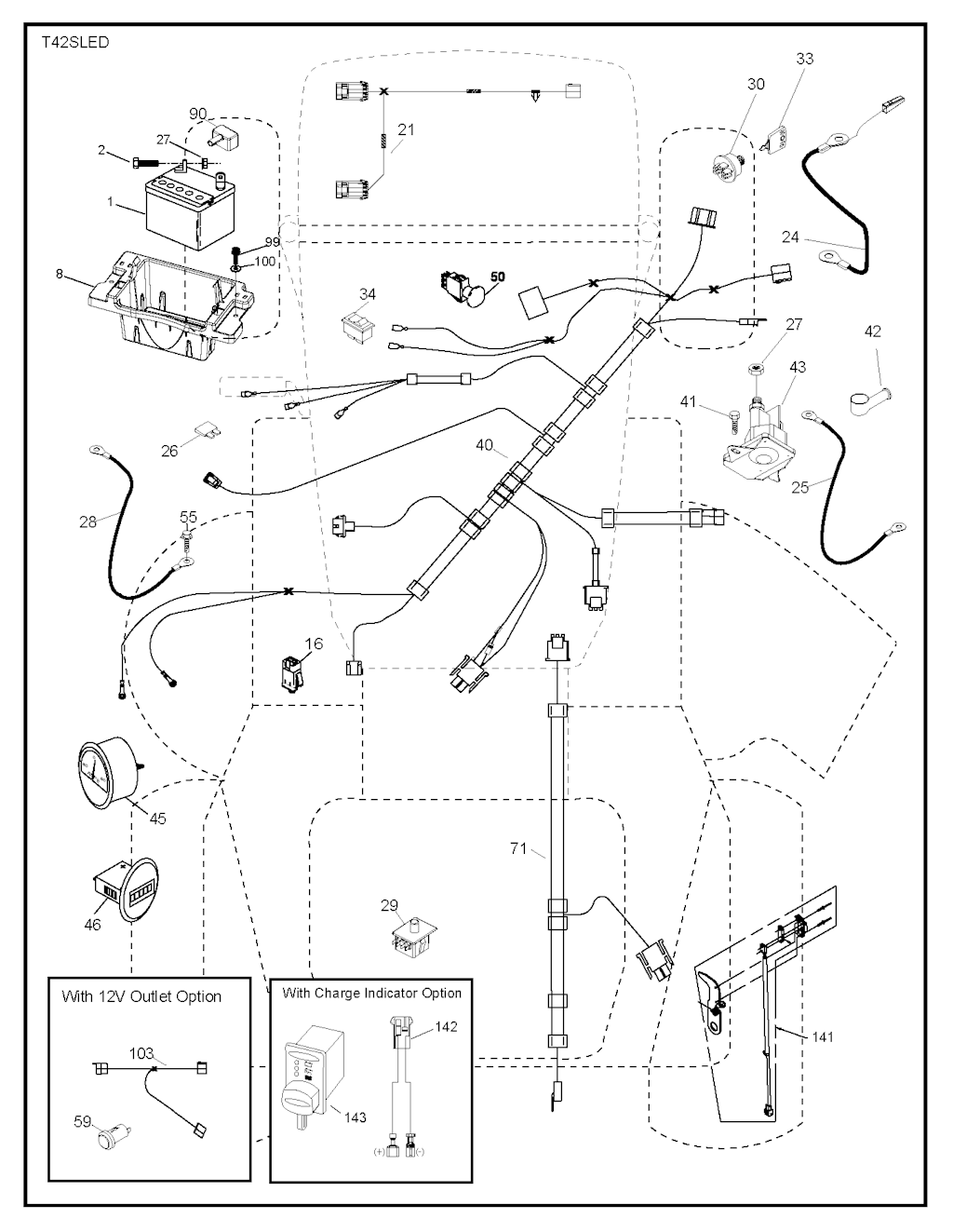 Explosionszeichnung Ersatzteile