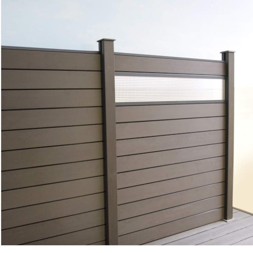 GroJa Solid Stecksystem Pfostenabdeckleiste 300 cm