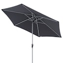 Vorschaubild doppler Mittelmastschirm ACTIVE 300 Auto Tilt LED, Aluminium Silber / 100 % Polyester Anthrazit