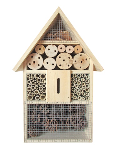 Garden Pleasure Insektenhotel 31 x 10 x 48 cm, Kiefer / Bambus / Pinie 