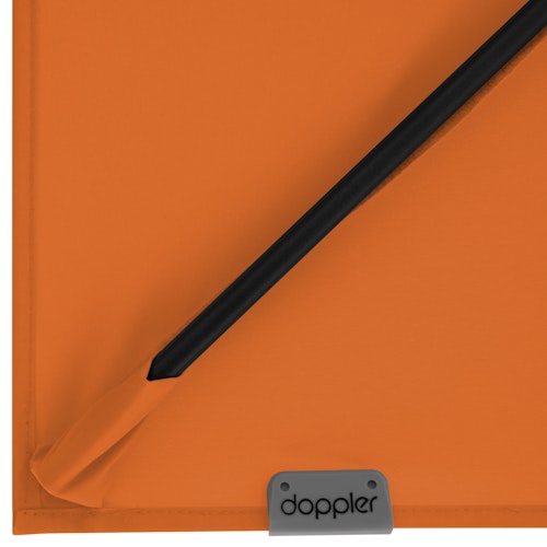 doppler Pendelschirm myZONE 210 x 210, Aluminium Anthrazit / 100 % Polyester 180 g/m²