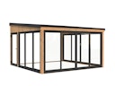 Vorschaubild Palmako Glashaus Lumi 16,6 m² (Wintergartenanbau) - Slide Plus