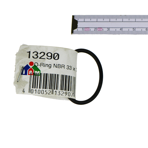 Oase O-Ring NBR 33 x 3 SH70 schwarz (13290)