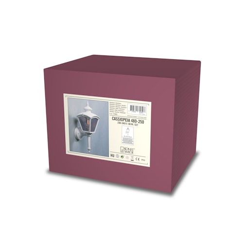 Konstsmide Wandleuchte Cassiopeia, versch. Farben 