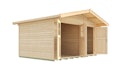 Vorschaubild Weka 28 mm Gartenhaus 261