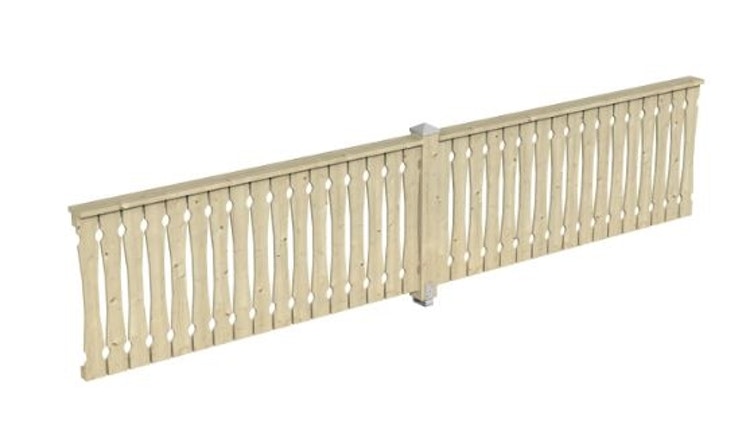 Skan Holz Brüstung Balkonschalung zu Pavillon Cannes / Orleans