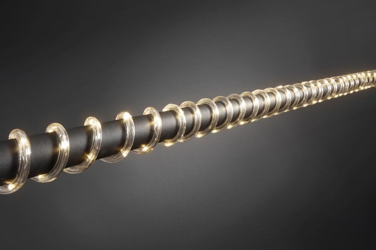 Konstsmide Weihnachtsbeleuchtung  LED Lichterschlauch 6m 96 warmweiß Dioden