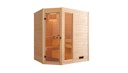Vorschaubild Weka Massivholzsauna Valida Eck Gr. 1 mit Glastür+Fenster Sparset 1 - "Alles dabei"