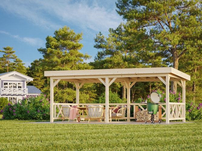 Palmako Carport/Pavillon Connect Lenna 16,6 m² Set 307