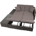 Vorschaubild Garden Pleasure Lounge Set ALCUDIA, Aluminium / Polyrattan / Kissen 100 % Polyester