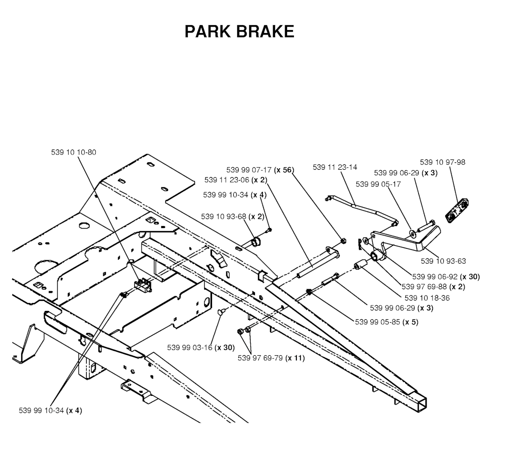 Explosionszeichnung Ersatzteile
