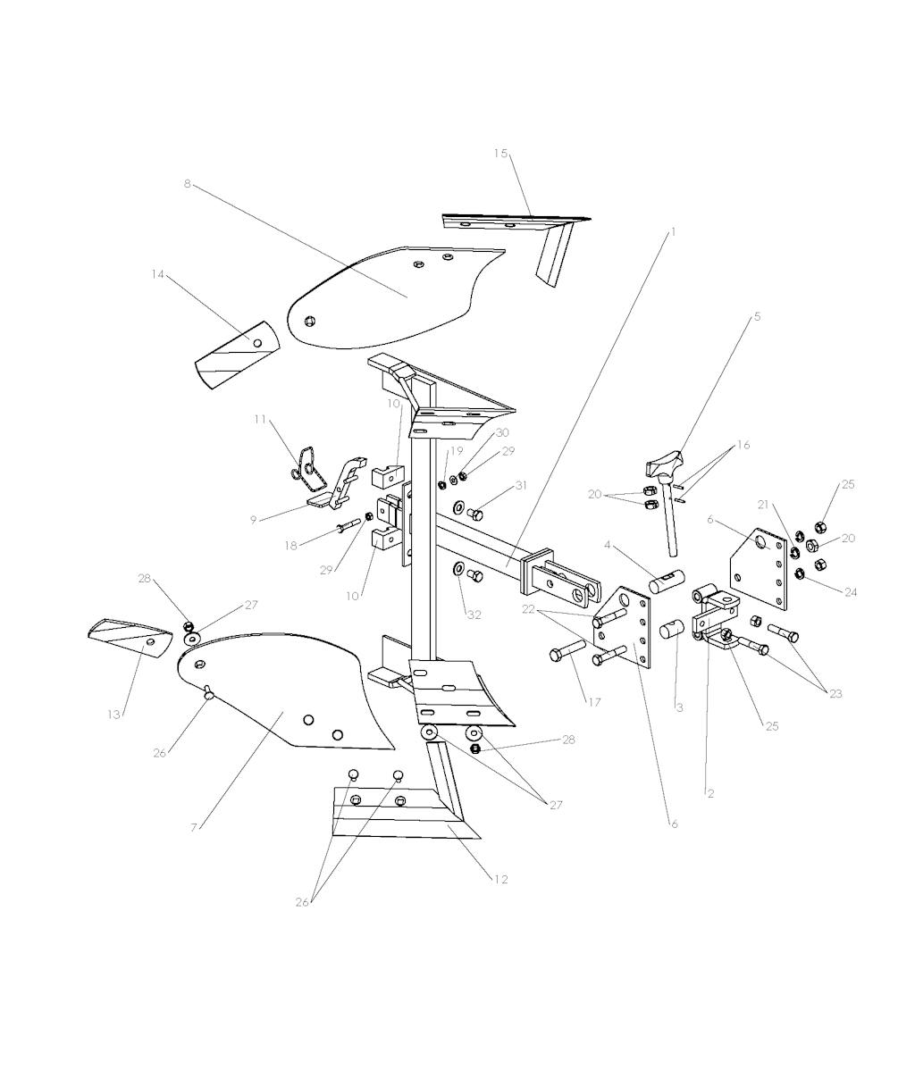 Explosionszeichnung Ersatzteile