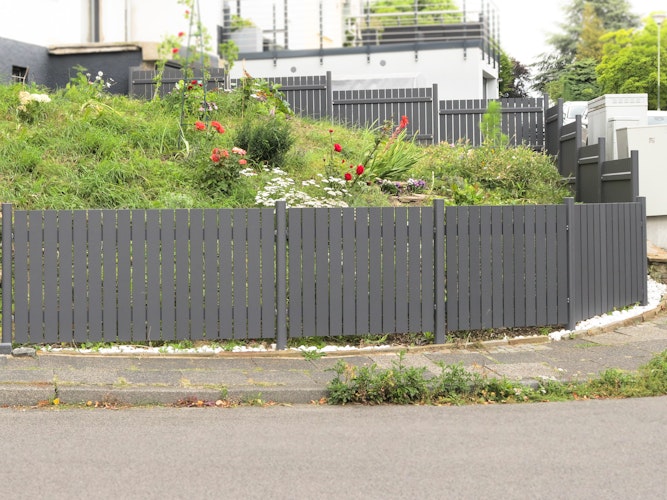 TraumGarten SQUADRA Alu Vorgarten Doppeltor 