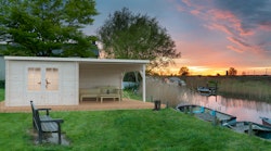 Palmako Gartenhaus Ella 8,7 + 10,0 m² - 28 mm