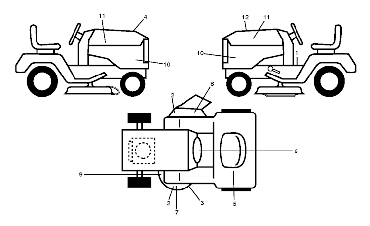 Husqvarna Gartentraktoren 96043028500 TS 348D