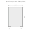 Vorschaubild Karibu Garage Blockhausgarage 38 mm