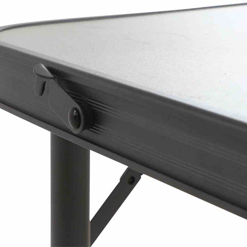 Siena Garden Campingtisch XL Comfort 120 x 60 cm, Stahl Grau / MDF Grau - Abverkauf