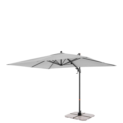 doppler Pendelschirm myZONE 240 x 320, Aluminium Anthrazit / 100 % Polyester 180 g/m²