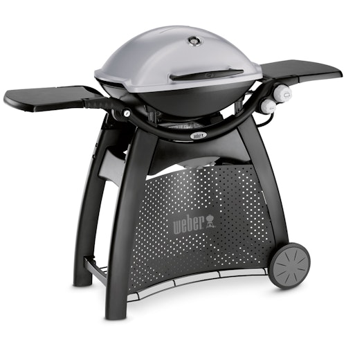 Weber Q 3000 Station Gasgrill Granit Grau