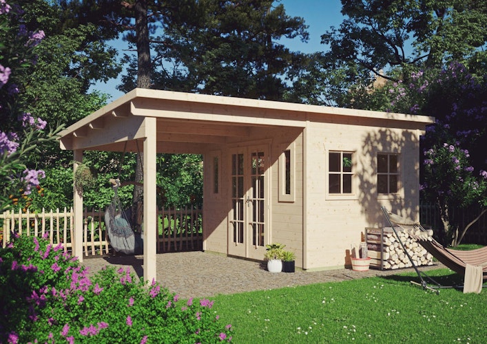 Skan Holz Gartenhaus Dilbeek - 28 mm