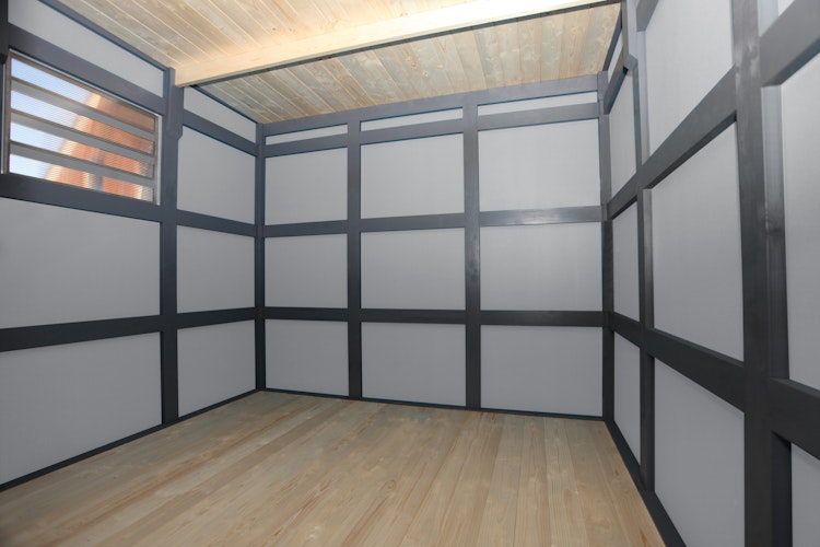 Skan Holz CrossCube Gartenhaus Brisbane 3