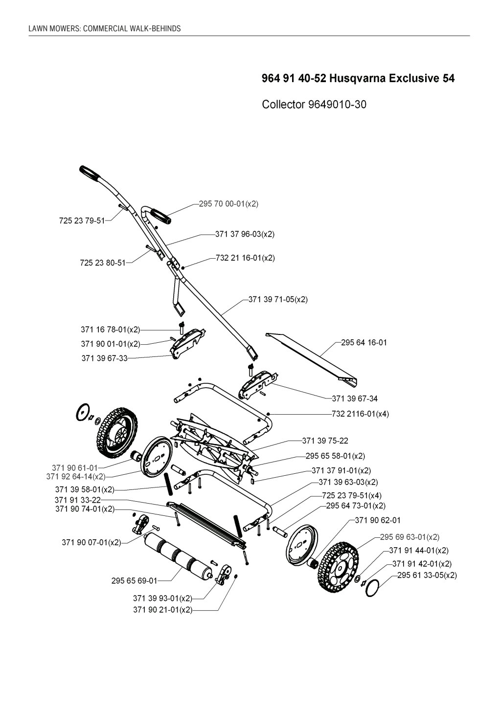 Explosionszeichnung Ersatzteile