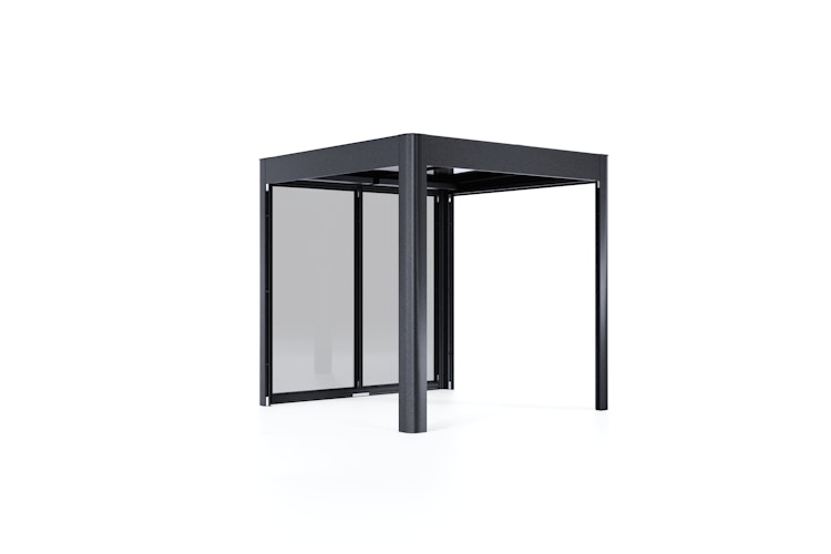 SunElements Terrassenüberdachung SunCover Modern - 6 mm Acrylglas (getönt)