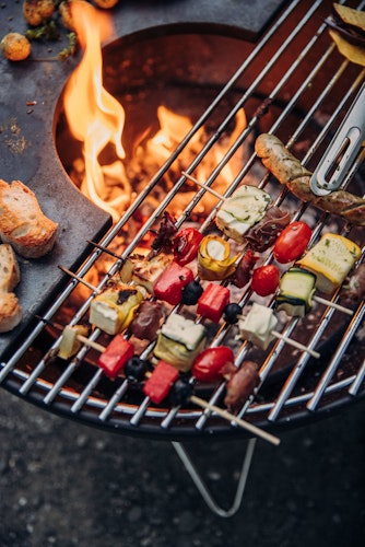 höfats BOWL 57 Feuerschale mit Sternfuß