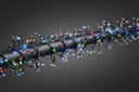 Vorschaubild Konstsmide Weihnachtsbeleuchtung  Micro LED Büschellichterkette 960 bunte Dioden