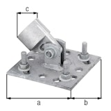 Alberts® Zaunsystem Fix-Clip Pro StrebenplatteZubehörbild