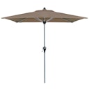 Vorschaubild doppler Mittelmastschirm ACTIVE 210 x 140 Auto-Tilt, Aluminium Silber / Polyester 180 g/m²