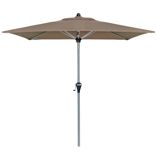 doppler Mittelmastschirm ACTIVE 210 x 140 Auto-Tilt, Aluminium Silber / Polyester 180 g/m²