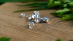 Vitavia Aluschrauben- und Mutternsatz quadratisch Aluminium eloxiert (10 Stück)