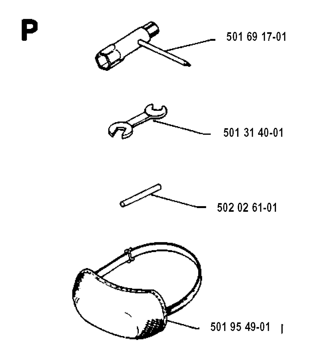 Explosionszeichnung Ersatzteile