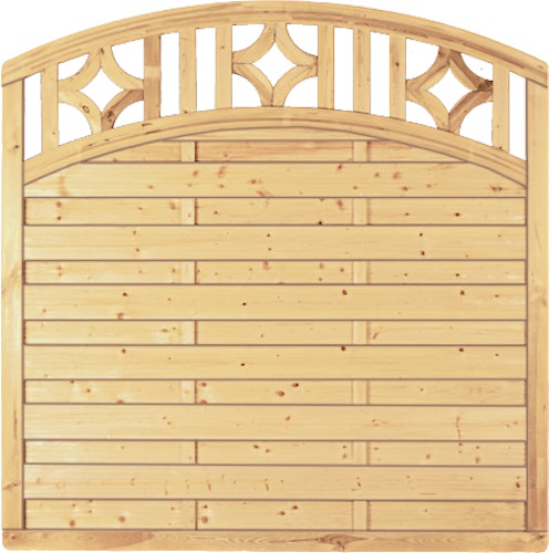 T&J ANTIKZAUN-Serie Doppelbogen I 180 x 180/160 cm