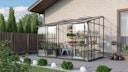 Vorschaubild Vitavia Gewächshaus Osiris/Ida 6500 inkl. 2 Dachfenstern - 6,5 m²