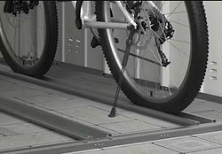 Hörmann Fahrrad-Überfahrschiene für Fahrradgarage Juno
