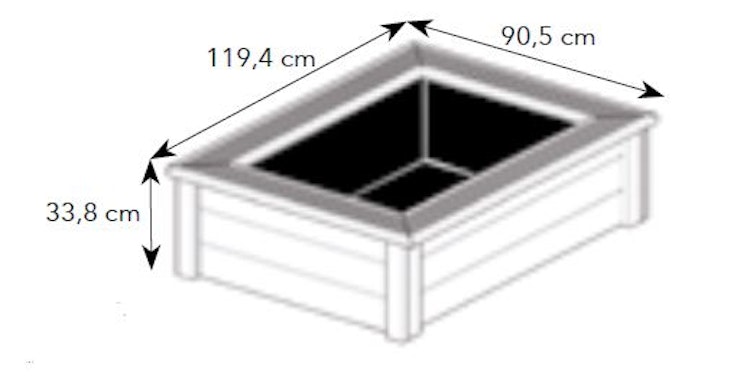 Ubbink Quadro Wood I - Holzverkleidung