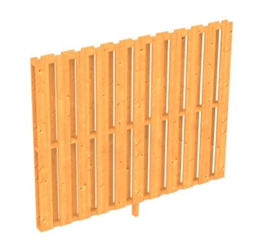 Skan Holz Seitenwand Deckelschalung für Terrassenüberdachung Douglasie