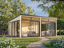 Palmako Glashaus Saga 23,3 m² Slide Plus